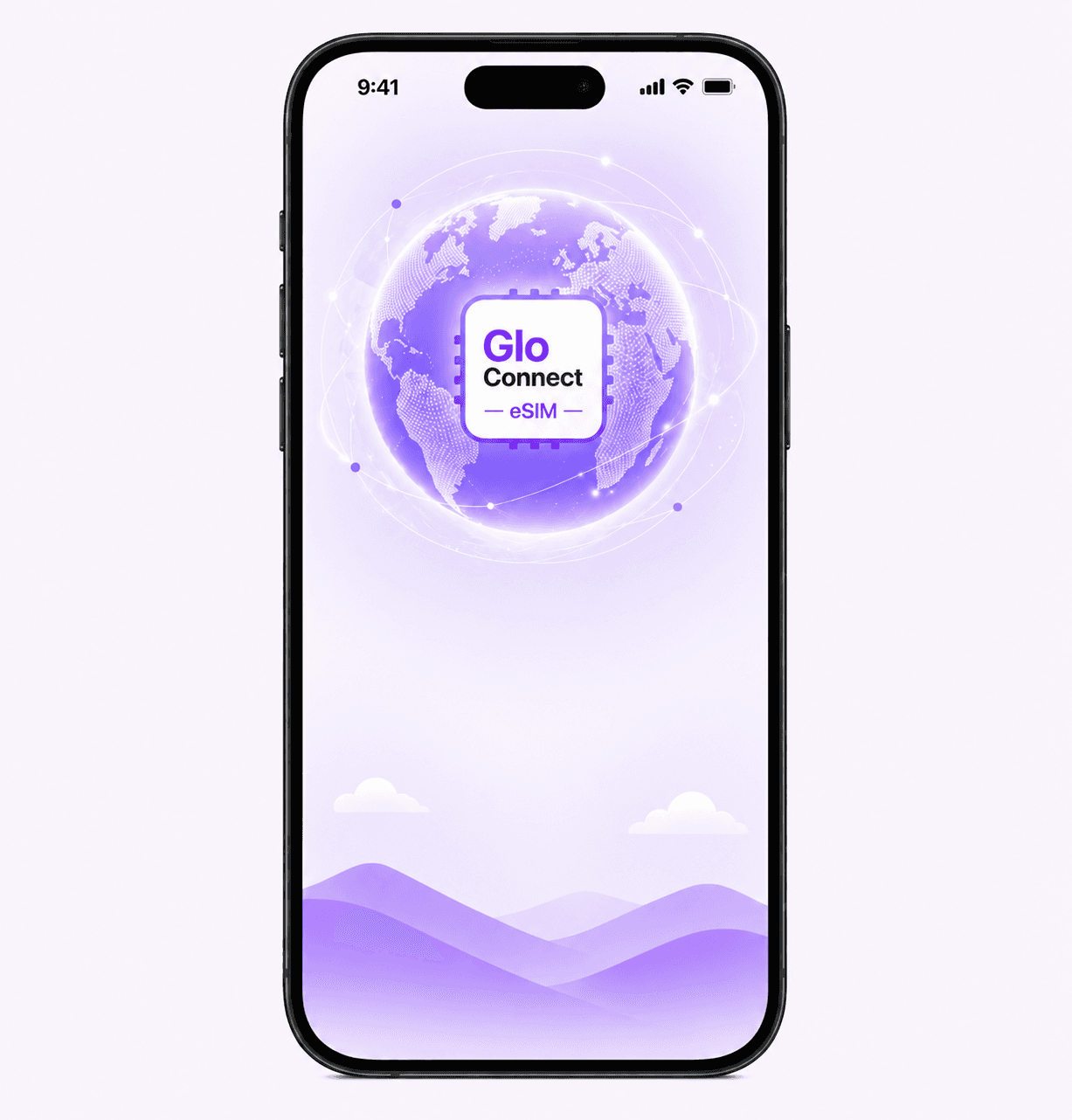 GloConnect eSIM connected screen